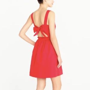 J. Crew Apron Dress - Red NWT